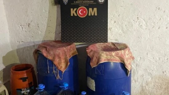 Elazığ'da yılbaşı öncesi sahte içki operasyonu: 4 gözaltı