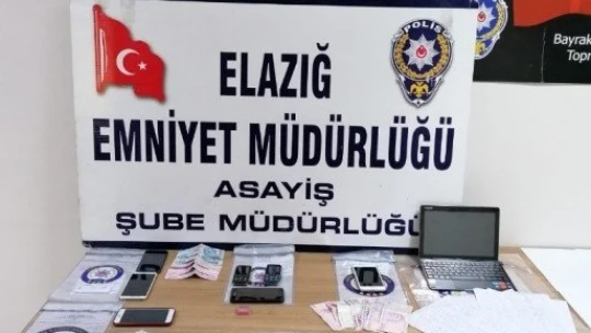 Elazığ'da yüzlerce sahte altın ele geçirildi, 4 şüpheli yakalandı