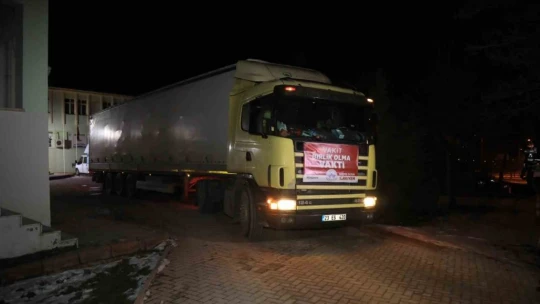 Elazığ, depremzedeler için tek yürek oldu
