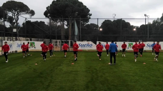 Elazığspor devre arası hazırlıklarını sürdürüyor