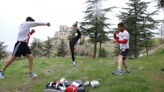 İkisi fırıncı, biri kasap, ama üçü de şampiyon