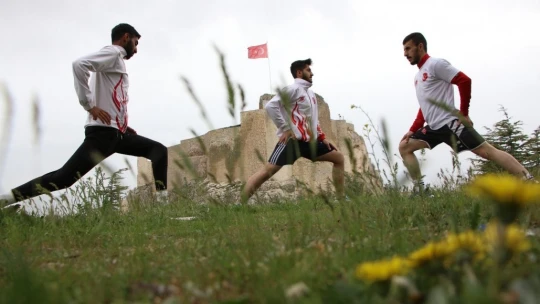 İkisi fırıncı, biri kasap, ama üçü de şampiyon