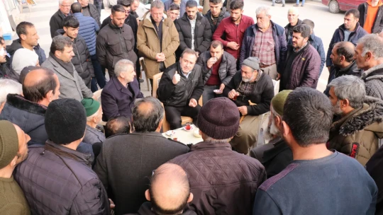 Milletvekili Ağar, Palu'da Depremzedelerle Bir Araya Geldi