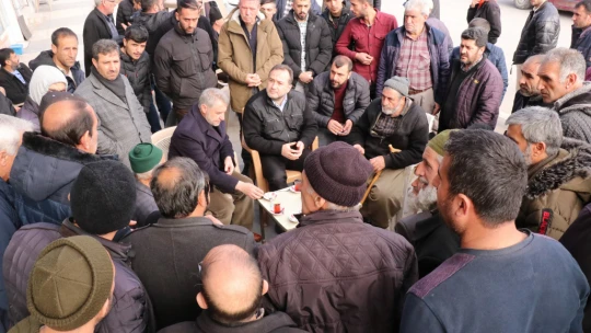 Milletvekili Ağar, Palu'da Depremzedelerle Bir Araya Geldi