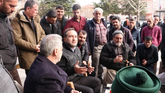 Milletvekili Ağar, Palu'da Depremzedelerle Bir Araya Geldi