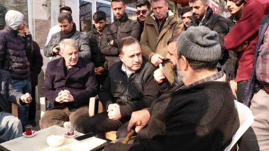 Milletvekili Ağar, Palu'da Depremzedelerle Bir Araya Geldi