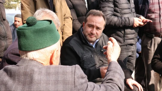 Milletvekili Ağar, Palu'da Depremzedelerle Bir Araya Geldi