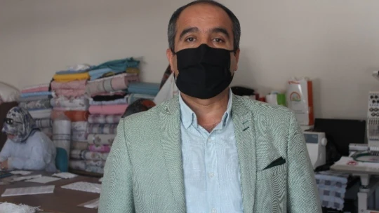 Kadınlardan, maske üretimi ile aile bütçesine katkı