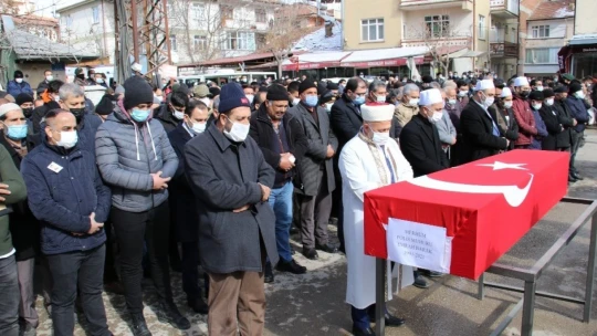 Kalbine yenik düşen Şehit Barak, son yolculuğuna uğurlandı