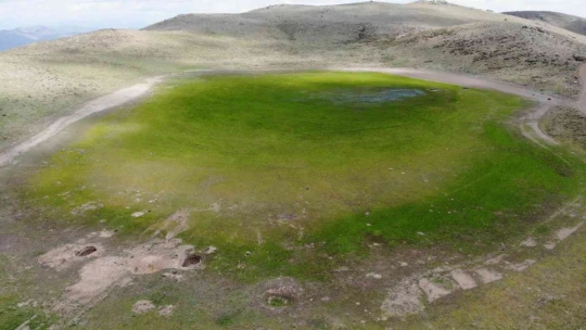 Elazığ'da Kuruyan Bervi Gölü Yağışlarla Yeniden Canlandı