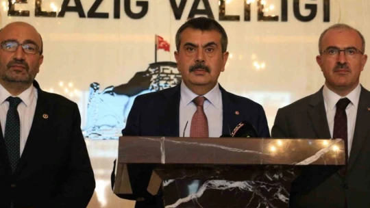 Milli Eğitim Bakanı Tekin '6 Şubat depreminden önceki sınıf sayısına en kısa zamanda ulaşacağız'