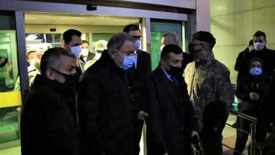 Milli Savunma Bakanı Akar, Elazığ'da
