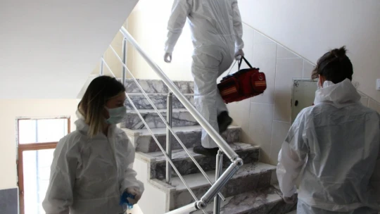Pandemiye rağmen, evde sağlık hizmeti kesintiye uğramadı