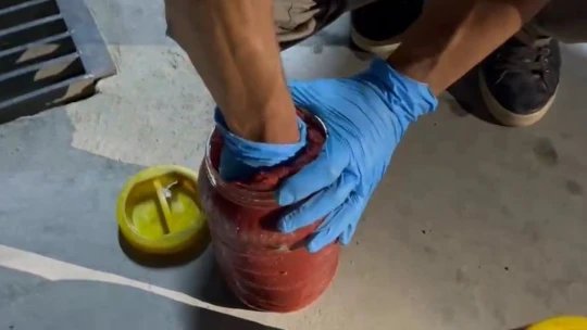 Salça Bidonu İçinde Uyuşturucu Sevkiyatı, Nina'dan Kaçmadı 2 Gözaltı