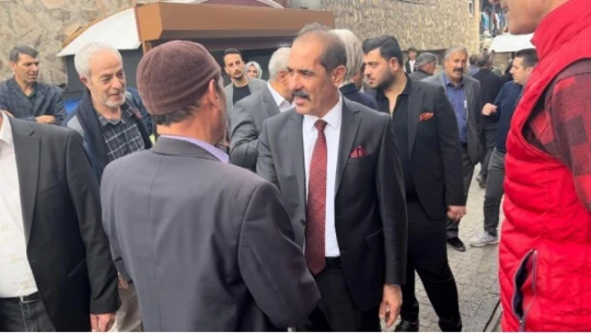 Elazığ Bağımsız Milletvekili Adayı Prof. Dr. Bilal ÇOBAN Kapalı Çarşı Esnafını Ziyaret Etti