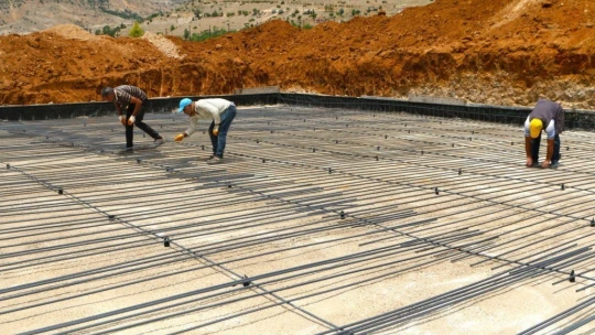 Elazığ Belediyesi Tarafından İhalesi Yapılan Şehit Fethi Sekin Külliyesinin Yapımı Sürüyor