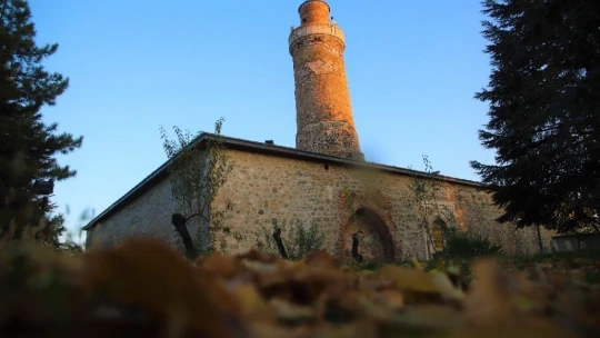 Sessizliğe bürünen medeniyetler beşiği Harput'ta sonbahar güzelliği
