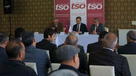 Türkiye'nin en büyük maden rezervi için toplantı düzenlendi