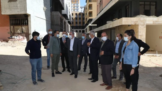 Elazığ Valisi Ömer Toraman Deprem Konutlarını İnceledi
