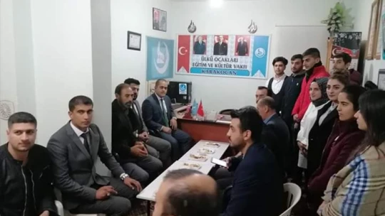 Ülkü Ocakları Eğitim ve Kültür Vakfı Genel Başkan Yardımcısından Elazığ'a Ziyaret