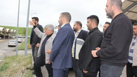 Başkan, Işıkver Yağışlar Sonrası Etkilenen Galericiler Sitesinde İncelemede Bulundu