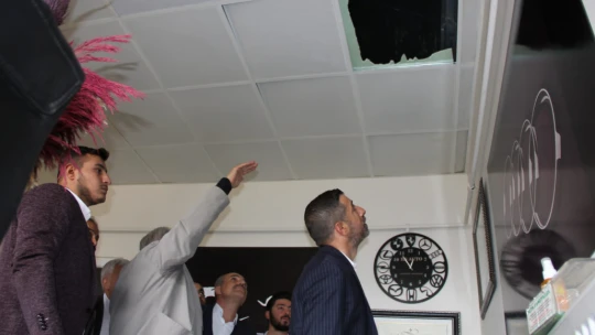 Başkan, Işıkver Yağışlar Sonrası Etkilenen Galericiler Sitesinde İncelemede Bulundu