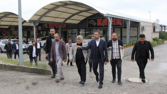 Başkan, Işıkver Yağışlar Sonrası Etkilenen Galericiler Sitesinde İncelemede Bulundu