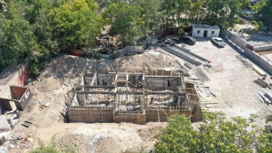 Zabıta müdürlüğü yeni hizmet binasının inşa çalışmaları başladı
