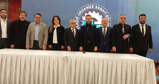 Elazığ OSB'de Yeni Dönemin Başkanı Yine Suat Öztürk