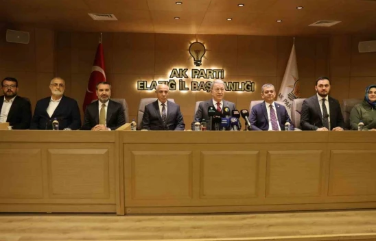 Hulusi Akar Elazığ'da Konuştu: 'Millet Olarak Birlikte Daha Güçlü Bir Türkiye İnşa Edeceğiz'