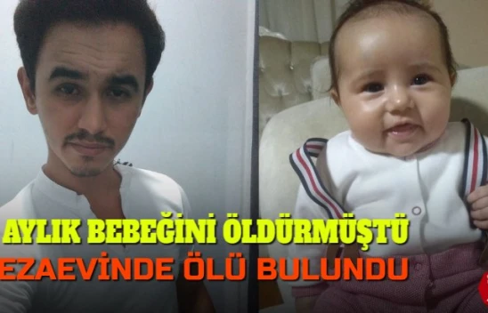 3 Aylık Bebeğini Darp Ederek Öldüren Baba Cezaevinde Ölü Bulundu