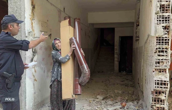 Ağır Hasarlı Binada Ekipler İntihar Girişimi İçin Gittiler Gerçek Bambaşka Çıktı