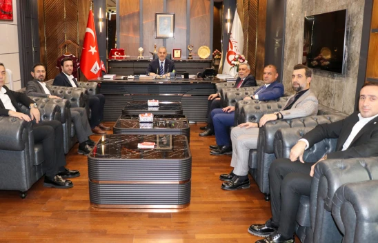 AK Parti Heyetinden Elazığ Ticaret ve Sanayi Odası'na Ziyaret