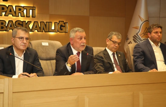 AK Parti İl Başkanlığında, Yerel Seçim Süreci ve Teşkilat İçi İstişare Toplantısı Yapıldı
