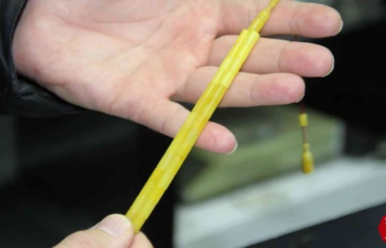 150 Yıllık Osmanlı Kehribarı Tespihine Gözü Gibi Bakıyor