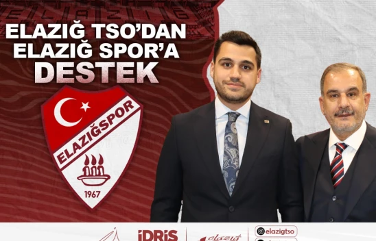 Başkan İdris Alan, 'Elazığspor'a 500 bin TL destek veriyoruz'