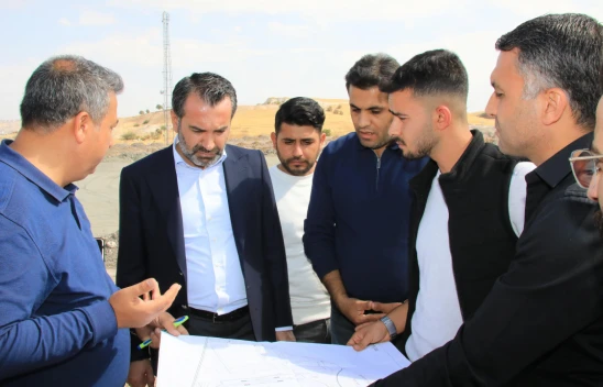 Başkan Şerifoğulları Çalışma Sahalarında İncelemede Bulundu