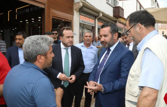 Başkan Şerifoğulları ve AK Parti Elazığ Milletvekili Ağar'dan Yatırımlara İlişkin İnceleme