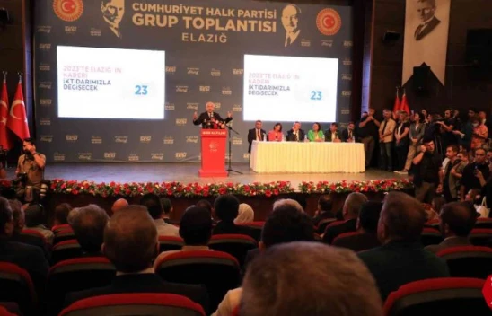 CHP Grup Toplantısını Elazığ'da Yaptı