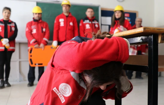 Deprem Riski Yüksek Elazığ'da Öğrencilere Afet Bilinci Eğitimi Veriliyor