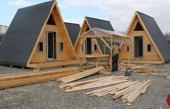 Doğu ve Güneydoğu Anadolu Bölgesinin Tek Bungalov Fabrikası Elazığ'da