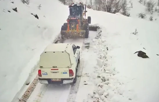 Elazığ'da Kar Engeli! Elektrik Kesintisini Gidermek İçin Ekipler Seferber Oldu