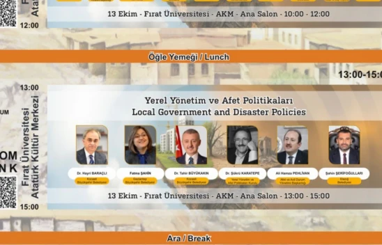 Elazığ, 7. Uluslararası Dirençlilik Kongresi'ne Ev Sahipliği Yapacak