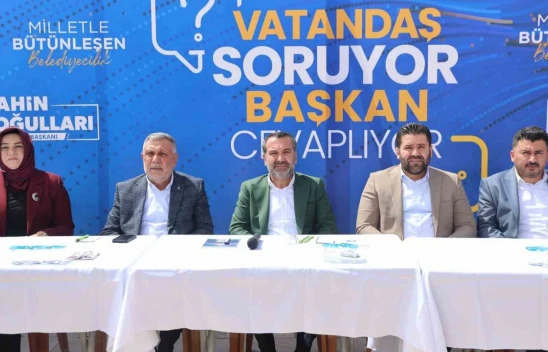 Elazığ Belediye Başkanı Şerifoğulları, vatandaşların sorularını cevapladı