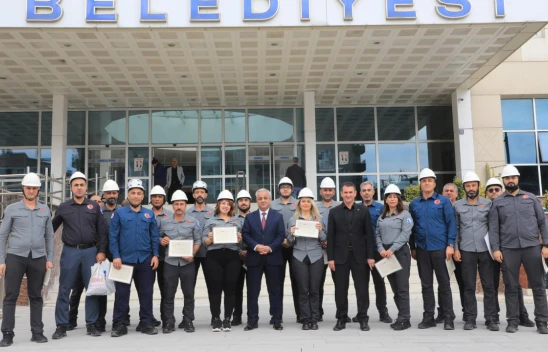 Elazığ Belediyesi Arama Kurtarma Ekibi Belgelerini Aldı