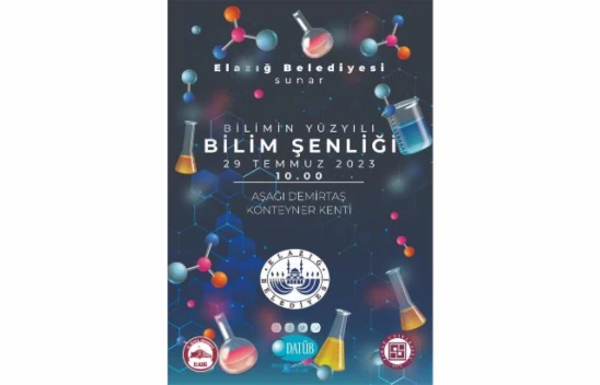 Elazığ Belediyesi Bilimin Yüzyılı Bilim Şenliği İçin Geri Sayım Başladı