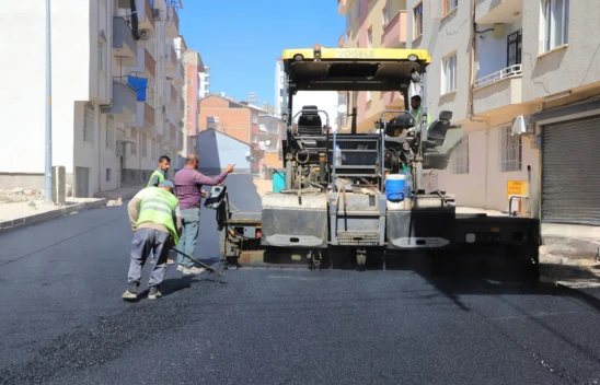 Elazığ Belediyesi'nden Kültür Mahallesi'nde 20 Bin Metrekarelik Asfalt Çalışması