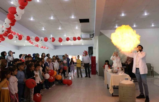 Elazığ Bilim Merkezi'nde 23 Nisan coşkusu