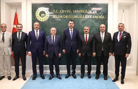 Elazığ Çimento Fabrikasının Taşınması İçin Bakan Kurum'a Ziyaret