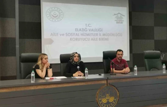 Elazığ'da Bir yetime aile olma paneli düzenlendi